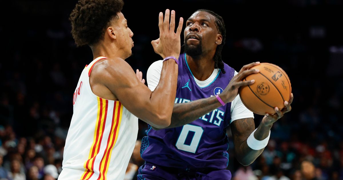 Hornets blown out by Hawks 128-81 in first game home without LaMelo Ball, booed by sellout crowd :: WRAL.com