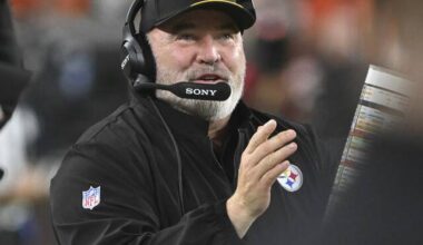 Elandon Roberts happy to be back with Steelers