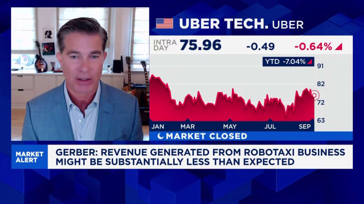 Ross Gerber on autonomous driving: On a whole, 'I think Uber is cooked'