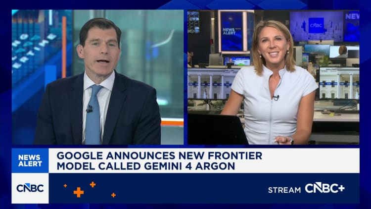 Google announces new frontier model called Gemini 4 Argon