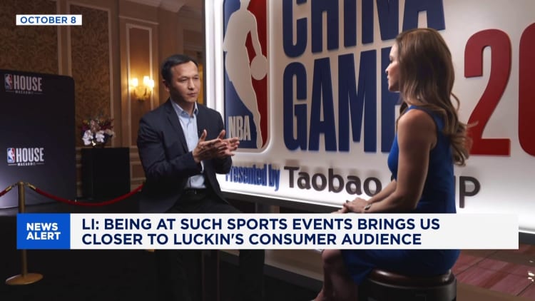 Luckin Coffee looks to events like NBA China Games as it targets youth consumers