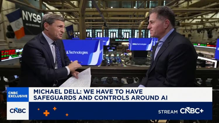 Dell CEO: We have to have safeguards and controls around AI
