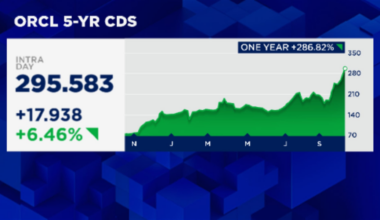 Credit stress is threatening to unwind the AI bull. All eyes are on Oracle to hold the line - CNBC