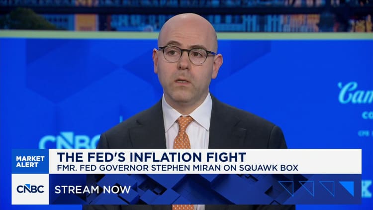 Former Fed Governor Stephen Miran: The Fed risks overreacting to transitory inflation