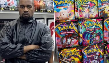 Kanye West drops 'thousands upon thousands' on Pokémon card shopping spree for kids