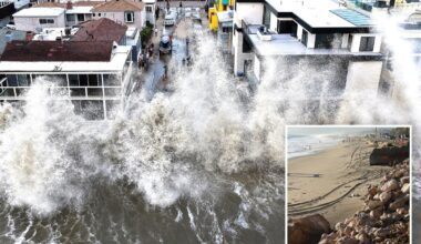 El Niño causes ocean phenomenon waves to raise California sea levels