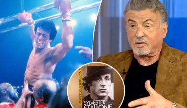 Sylvester Stallone showered in his clothes to survive before ‘Rocky’ fame