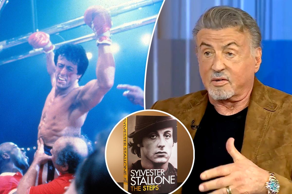 Sylvester Stallone showered in his clothes to survive before ‘Rocky’ fame