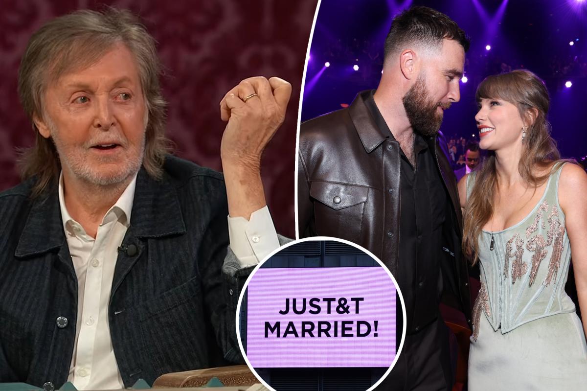 Paul McCartney shares new detail from Taylor Swift's wedding