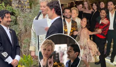 Jean Smart officiates 'Hacks' co-star Mark Indelicato’s wedding as cast reunites