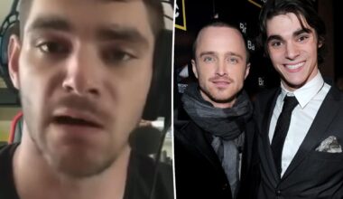 Aaron Paul recalls last time he saw 'Breaking Bad' star RJ Mitte