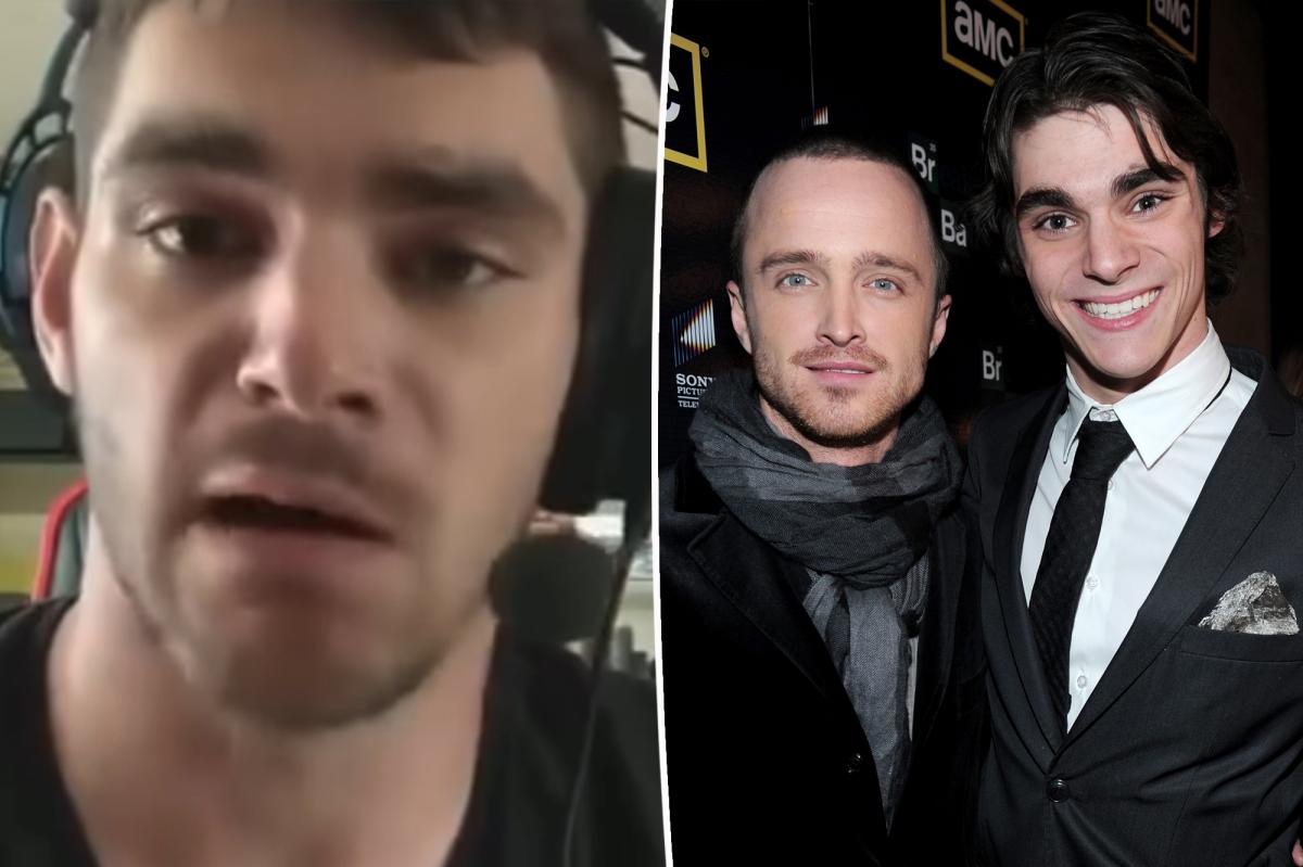 Aaron Paul recalls last time he saw 'Breaking Bad' star RJ Mitte