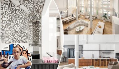Tribeca loft with rare Keith Haring mural lists for $25 million