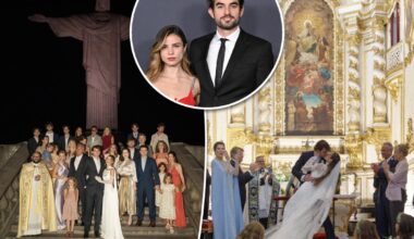 Conor Kennedy, RFK Jr's son, celebrates wedding with Brazilian pop star Giulia Be in Rio de Janeiro