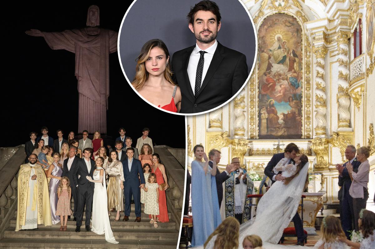 Conor Kennedy, RFK Jr's son, celebrates wedding with Brazilian pop star Giulia Be in Rio de Janeiro