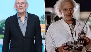 Christopher Lloyd marks 88th birthday with 'Back to the Future' nod