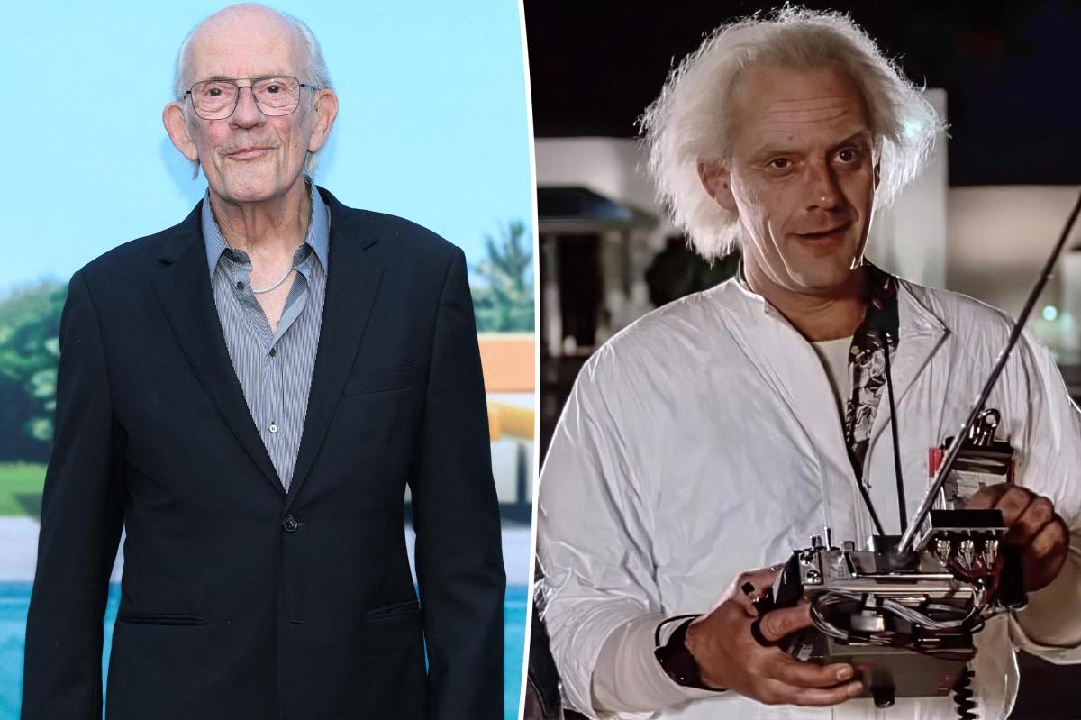 Christopher Lloyd marks 88th birthday with 'Back to the Future' nod