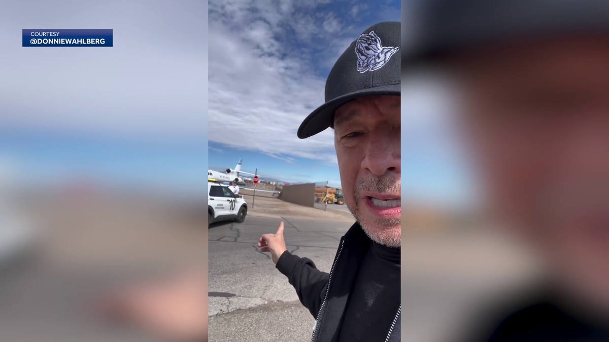 'God covered us': Actor Donnie Wahlberg shares scary plane incident
