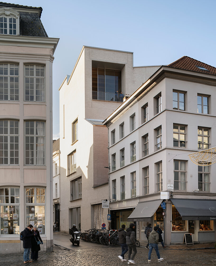 design museum gent reopens with new wing built from locally made waste bricks - 5