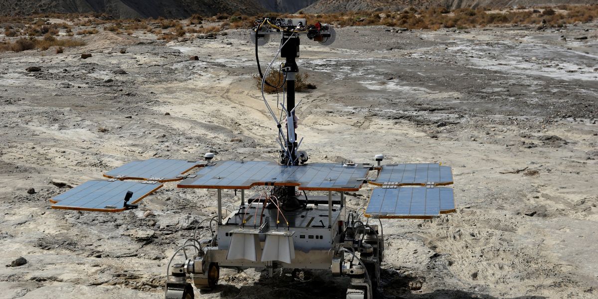 Space breakthrough as British rover sent to Mars on mission to discover humans' ancient ancestors
