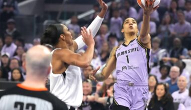 Gabby Williams leads the way again for Valkyries, who beat Las Vegas 71-60 in Game 1 of WNBA semis