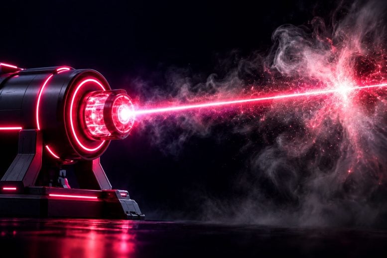 Magnetic Neutrino Laser Cannon