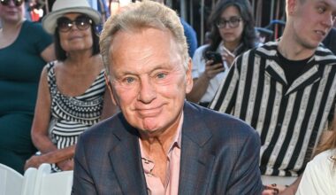 Pat Sajak makes rare appearance at Air Supply's Walk of Fame event
