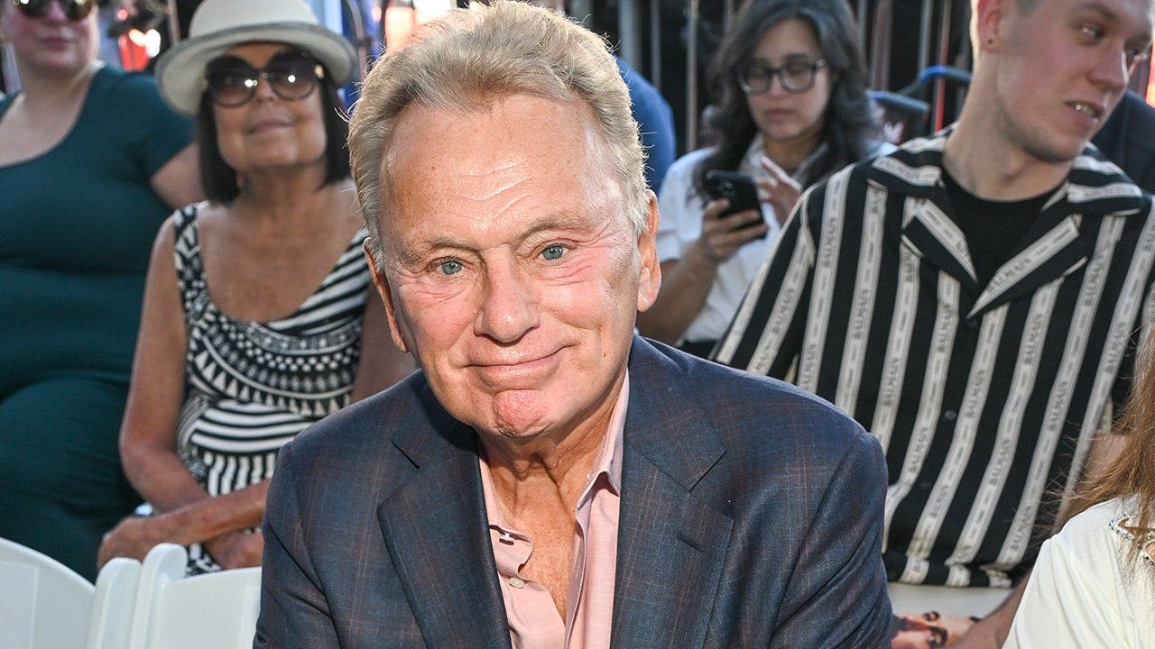 Pat Sajak makes rare appearance at Air Supply's Walk of Fame event