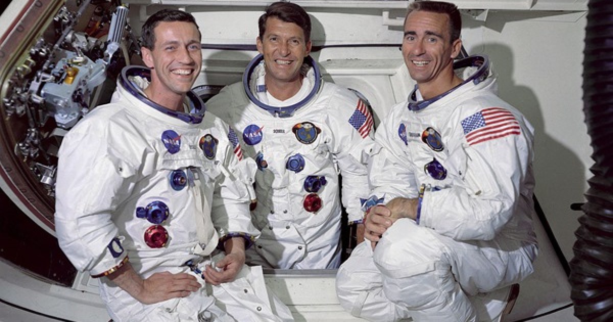 Oct. 11, 1968: Apollo 7 launches