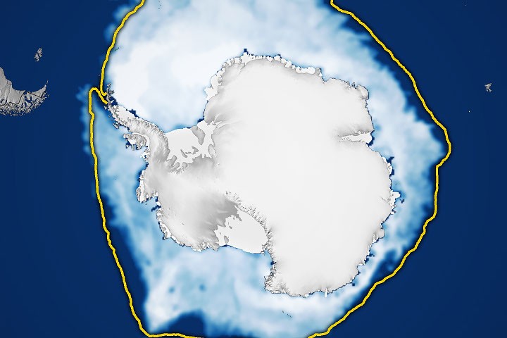 Antarctic Sea Ice Grows to Its 2026 Maximum