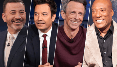 Jimmy Kimmel, Jimmy Fallon, Seth Mryers, Byron Allen