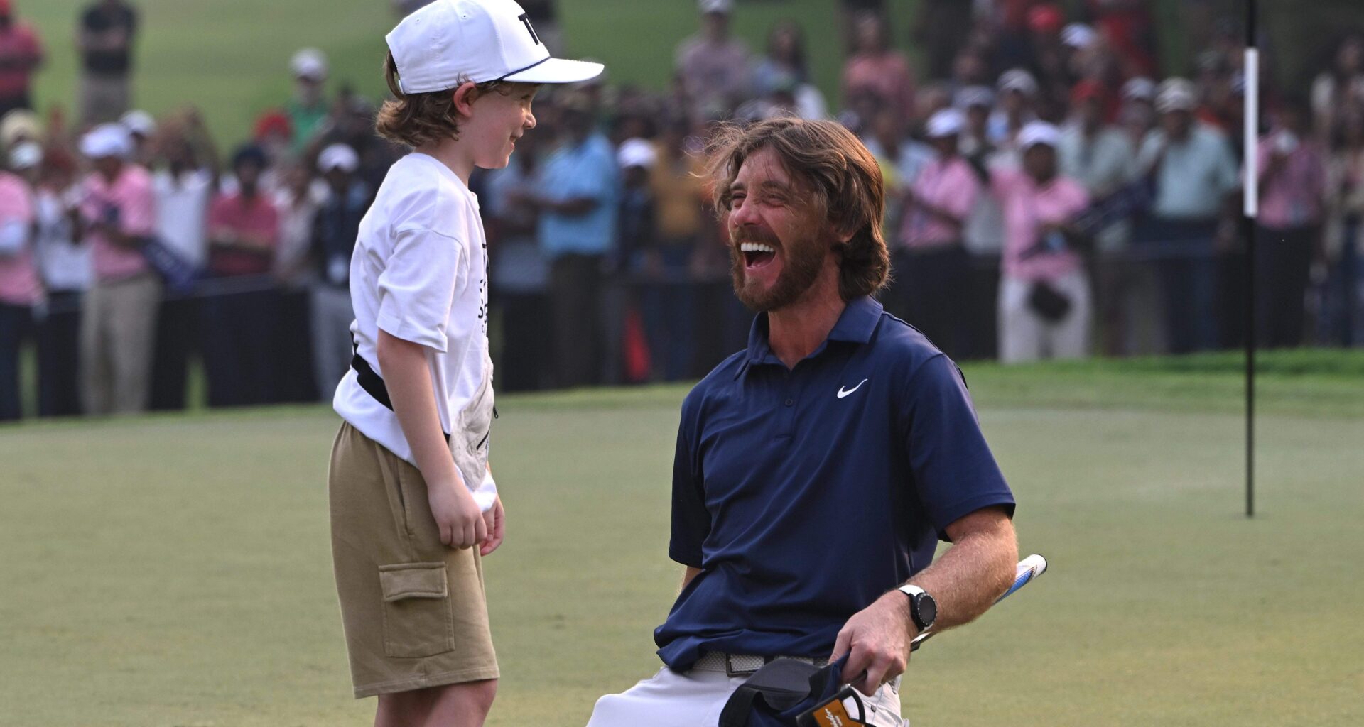 Tommy Fleetwood Shares Personal Moment With Son Ahead of Title Defense