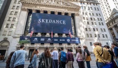 Skydance stock sinks 22% after company distributes nearly 471M warrants