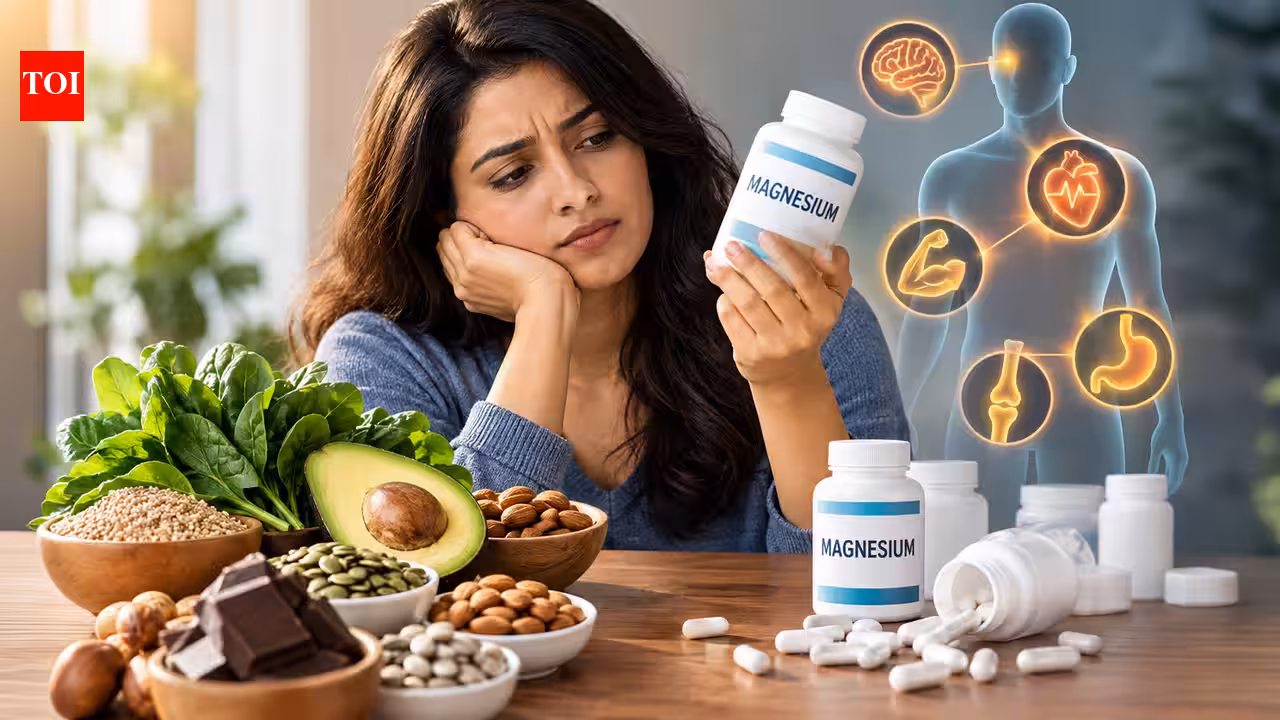 Hooked to magnesium? Here’s why most don’t need it as a supplement - The Times of India