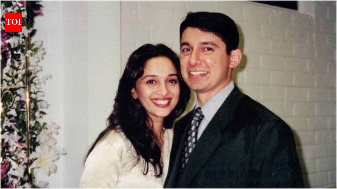 Madhuri Dixit and Dr Shriram Nene mark 27th wedding anniversary with UNSEEN PHOTOS from their 1999 Beverly Hills courthouse wedding: ‘I’d choose you all over again’ | Hindi Movie News