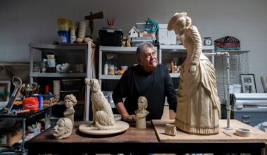 Sacramento sculptor honors Robert Louis Stevenson’s honeymoon