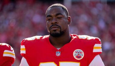 Kansas City Chiefs star defensive lineman Chris Jones caught in screaming match with coaches on sidelines