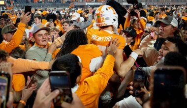 Tennessee beat Alabama, smoked cigars and helped fund Kalen DeBoer’s NIL fund with $500K field-storming fine
