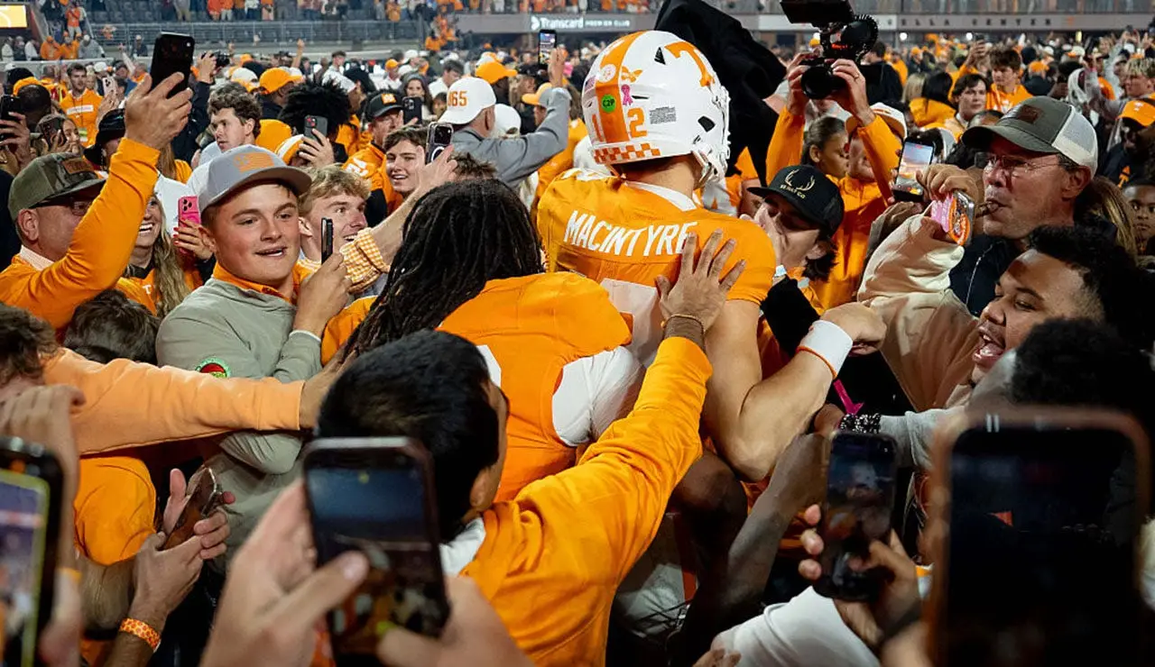 Tennessee beat Alabama, smoked cigars and helped fund Kalen DeBoer’s NIL fund with $500K field-storming fine