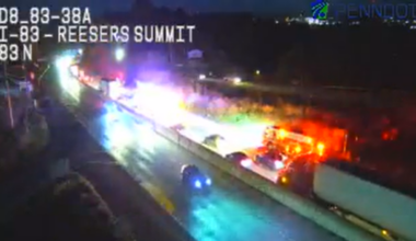 I-83 crash causes standstill traffic in York County