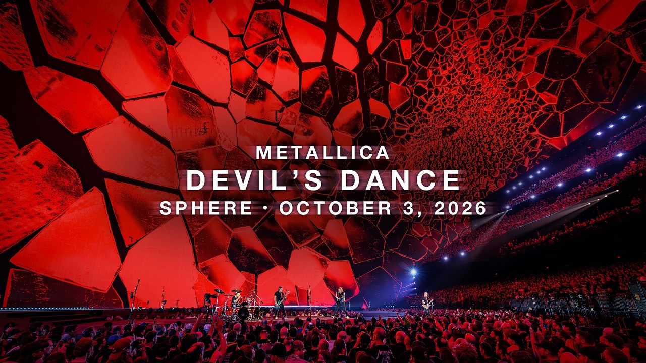 Metallica: Devil’s Dance (Live at Sphere, October 3, 2026) - YouTube