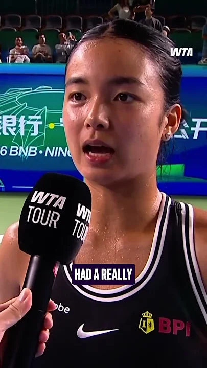 Alex Eala powers through in Ningbo 💪 #NingboOpen - YouTube