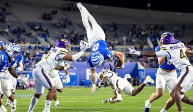 College football team draws embarrassingly small crowd for what turns into Thursday night thriller