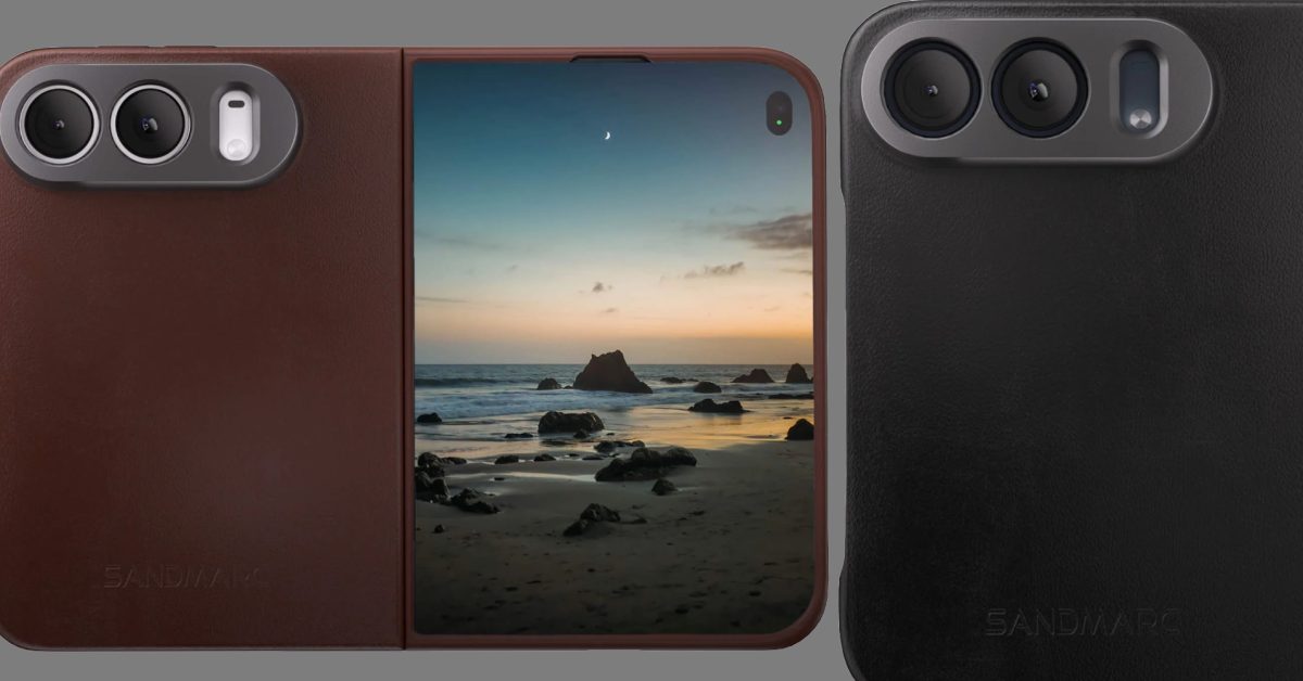 Exclusive deal on SANDMARC full-grain leather iPhone Duo case with metal mount for launch day