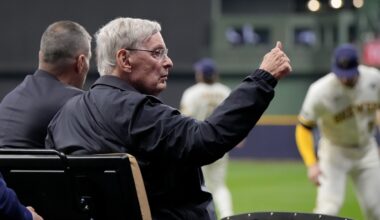 At 92, Bud Selig hopes this is the moment he finally sees the Milwaukee Brewers win a title