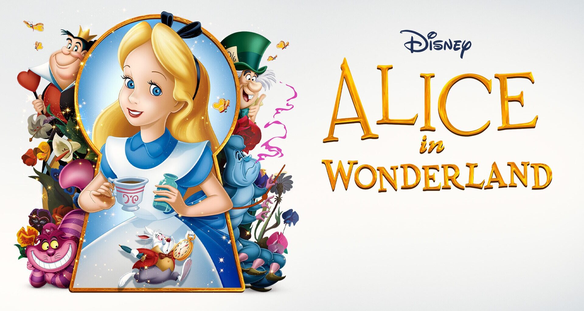 Alice in Wonderland theatrical poster.