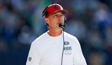 49ers may have fewer than 48 players available against Falcons amid injury wave, coach Kyle Shanahan says