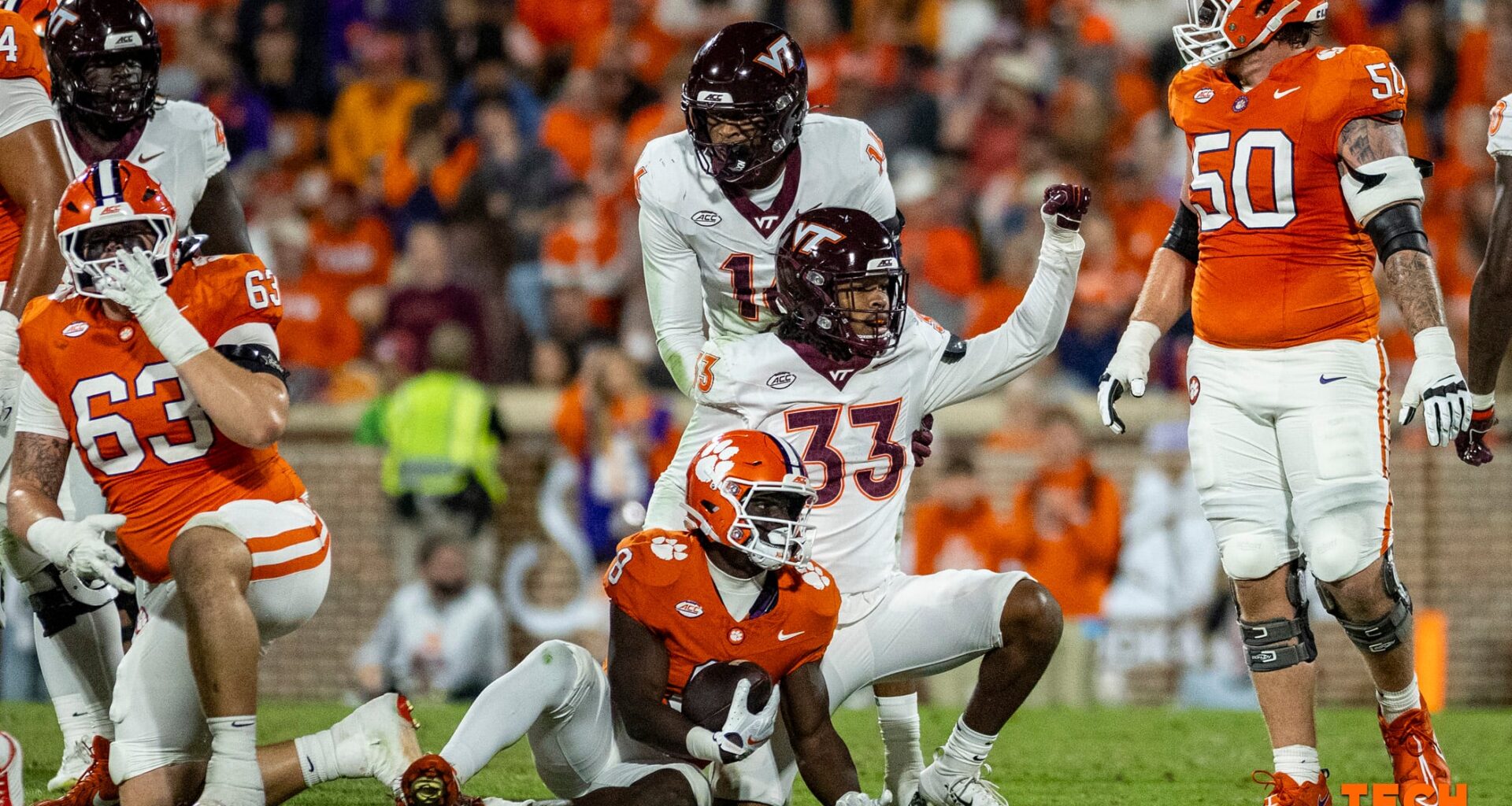 Virginia Tech Scores Late Game-Winner To Beat Clemson