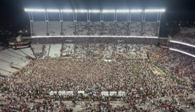 How much South Carolina owes for field storm after Tennessee