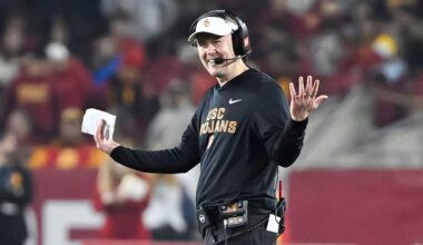 Lincoln Riley’s USC tenure could end with loss against Ohio State’s backup quarterback, and $70m buyout